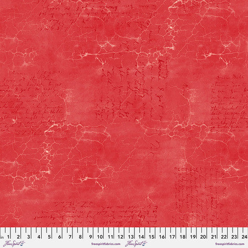 Cracked Shadow Jasper Red Tim Holtz Eclectic Elements Free Spirit Fabrics Cotton fabric  FS-PWTH128.Jasper