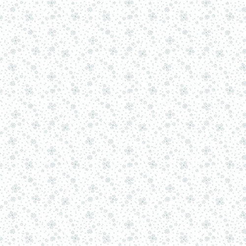 Cream & Sugar XII Dotted Ditsy Design Pigment White on White Studio E Cotton Fabric