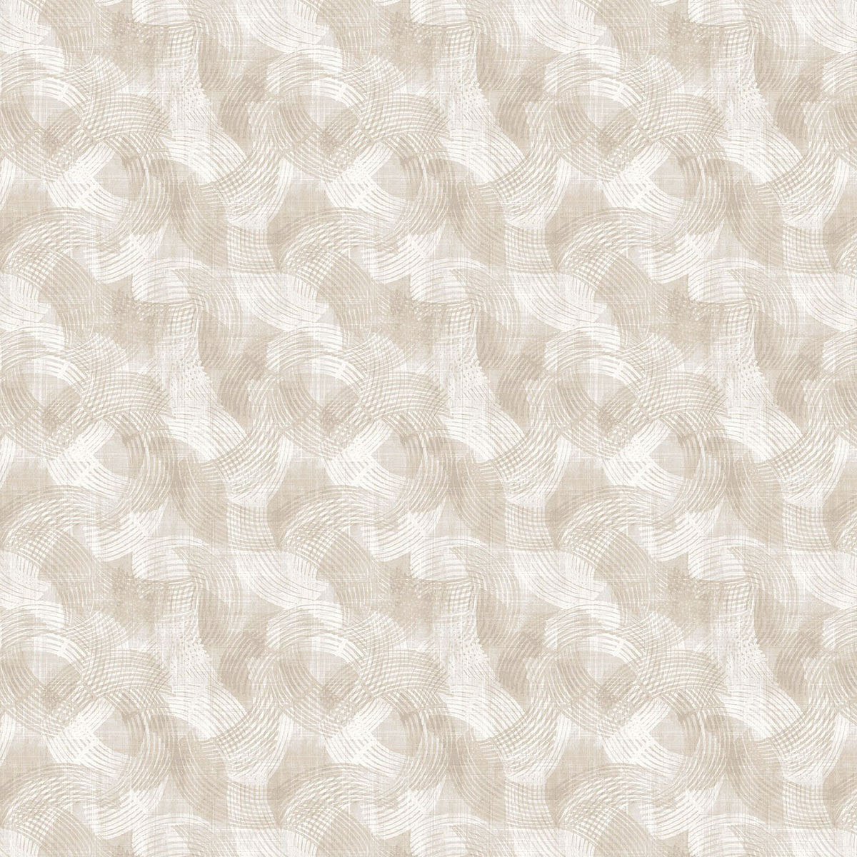 Crescent 108" Wide Backing Textured Arcs Ivory Cream Urban Essence Designs Blank Quilting Cotton Fabric BQ-2970-41