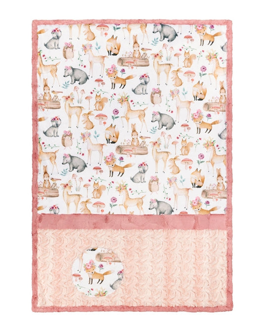 Critter Grove Lullaby Quilt Kit 28"x41" Shannon Fabrics Polyester SF-cklullabycrittergrove