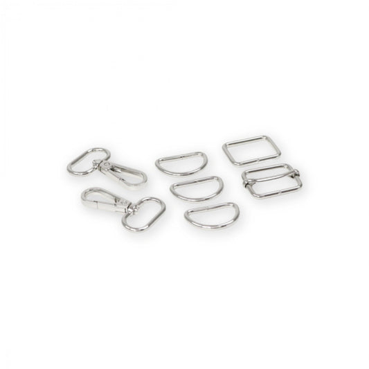 Crockett Kit Nickel Hardware Kit Sallie Tomato