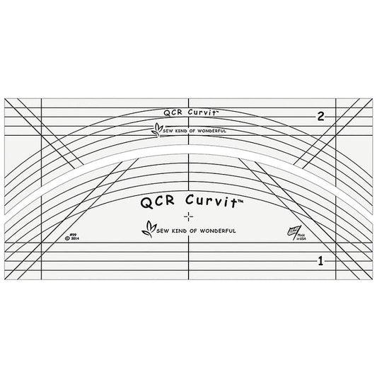 Curvit Acrylic Curved Ruler Set 1/4" Thick Sew Kind Of Wonder SKW-99