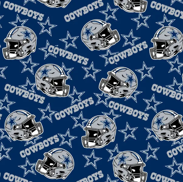 Dallas Cowboys NFL Football Logo Star Fabric Traditions Polyester Fleece Fabric NFL-6245-D