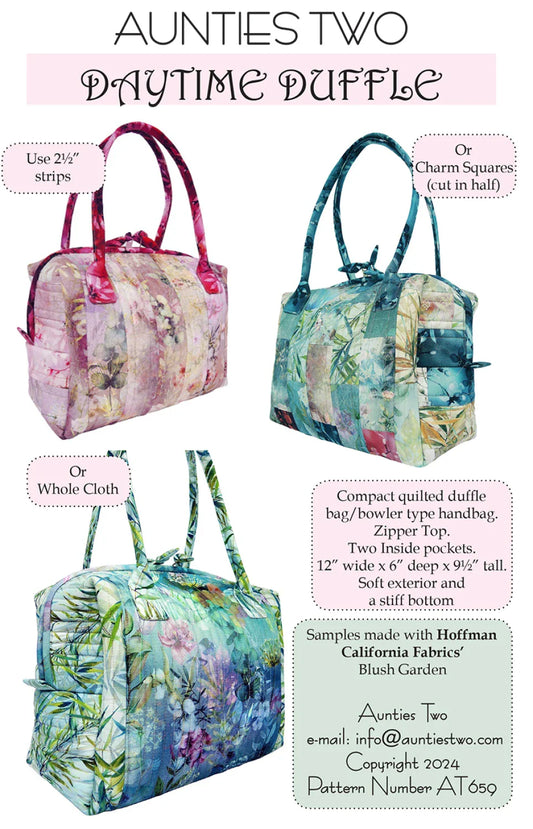 Daytime Duffle Bag Pattern Carol Mclead Aunties Two AT-659