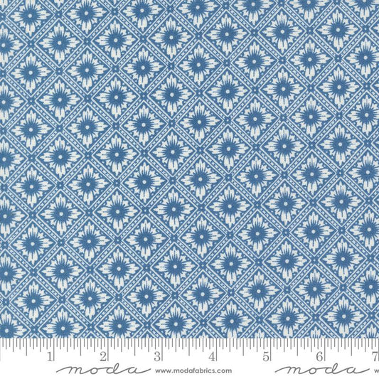 Denim & Daisies Punched Tin Blenders Denim Light Blue Fig Tree Co. Moda Cotton Fabric MD-35383-17