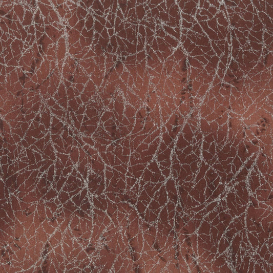 Diamond Dust in Cocoa Brown Silver Metallic Whistler Studios Windham Cotton Fabric WF-51394-45
