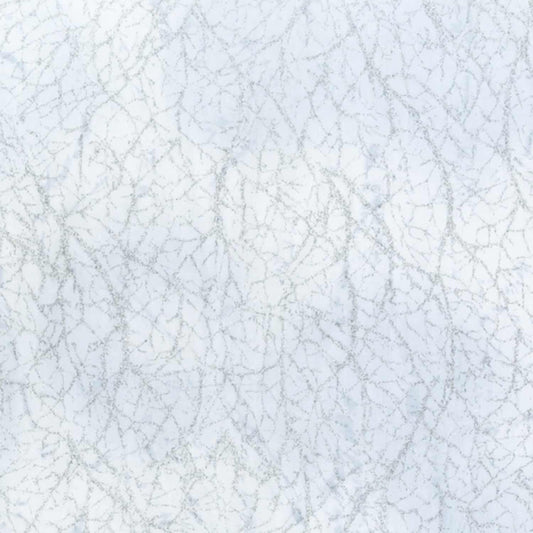 Diamond Dust Mist Gray Silver Metallic Whistler Studios Windham Cotton Fabric WF-51394-30