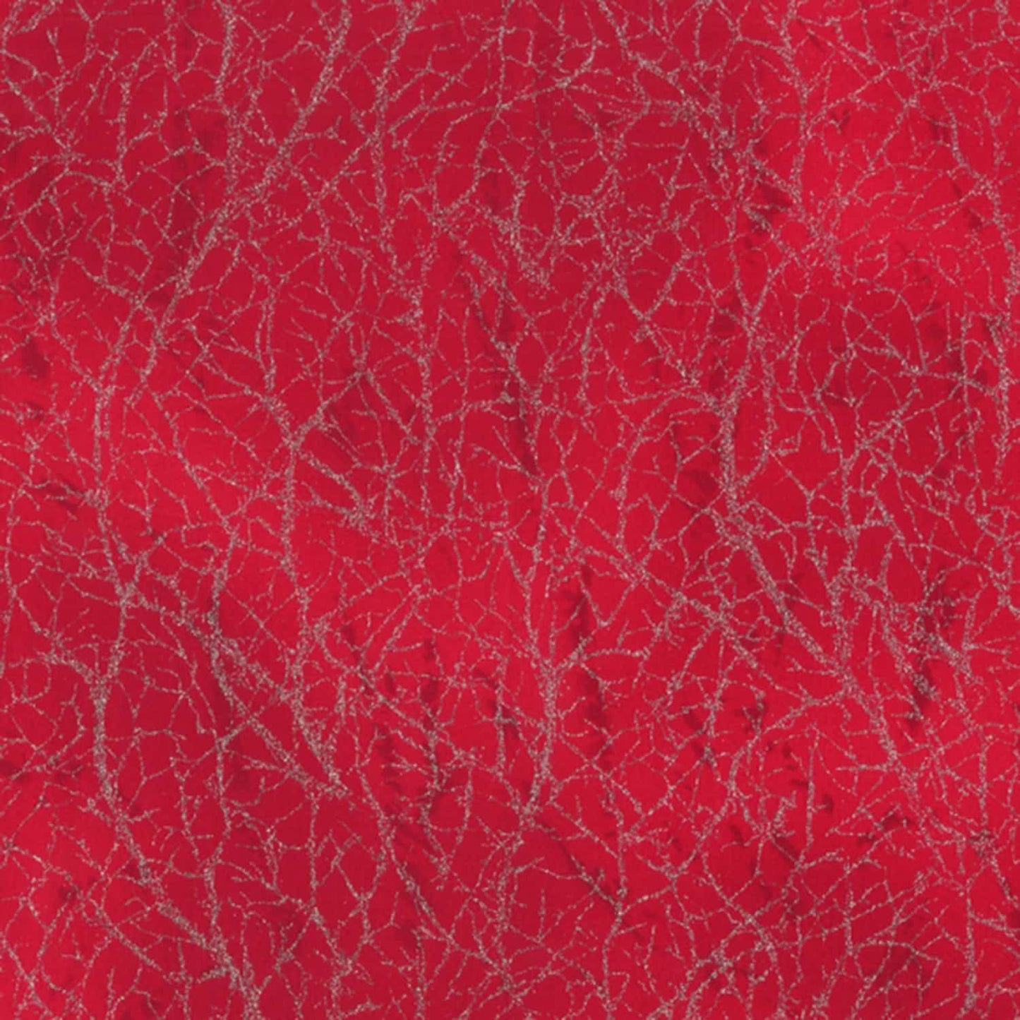 Diamond Dust Red Silver Metallic Whistler Studios Windham Cotton Fabric WF-51394-1