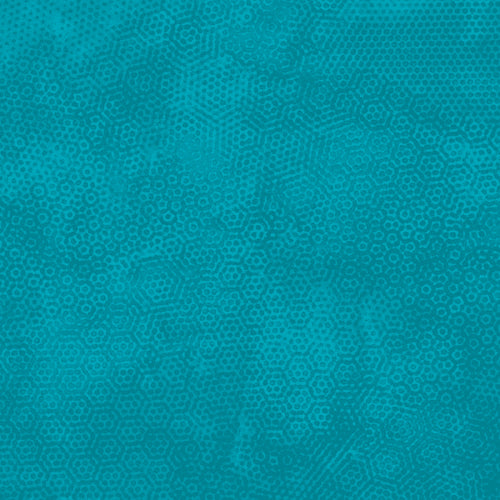 Dimples Tonal Blender Bondi Blue Gail Kessler Andover Cotton Fabric AF-A-1867-T18