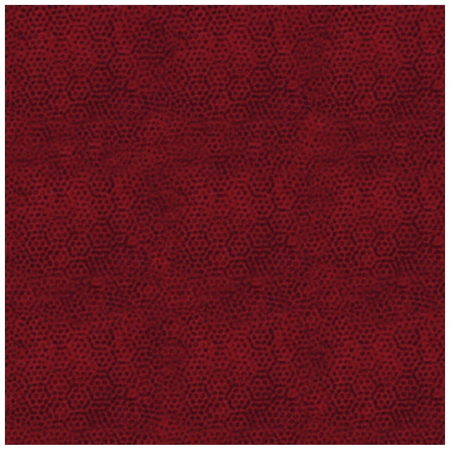 Dimples Tonal Blender Carmine Red Gail Kessler Andover Fabrics Cotton Fabric AF-A-1867-R2