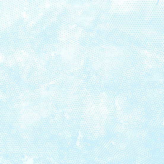 Dimples Tonal Blender Snowsquall Blue Gail Kessler Andover Cotton Fabric AF-A-1867-W4