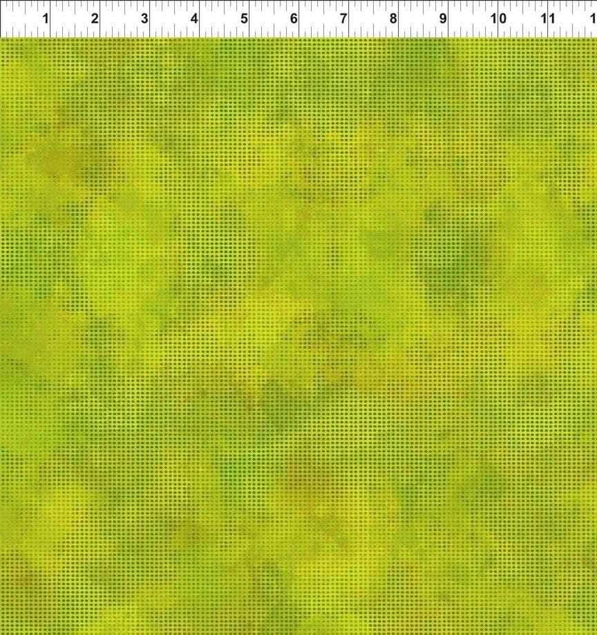 Dit Dot Evolution Moss Jason Yenter In The Beginning Cotton Fabric ITB-1DDE-20 | US Fabric Shop