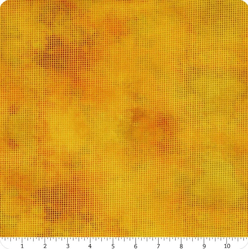 Dit Dot Evolution Yellow Jason Yenter In The Beginning Cotton Fabric ITB-1DDE-18