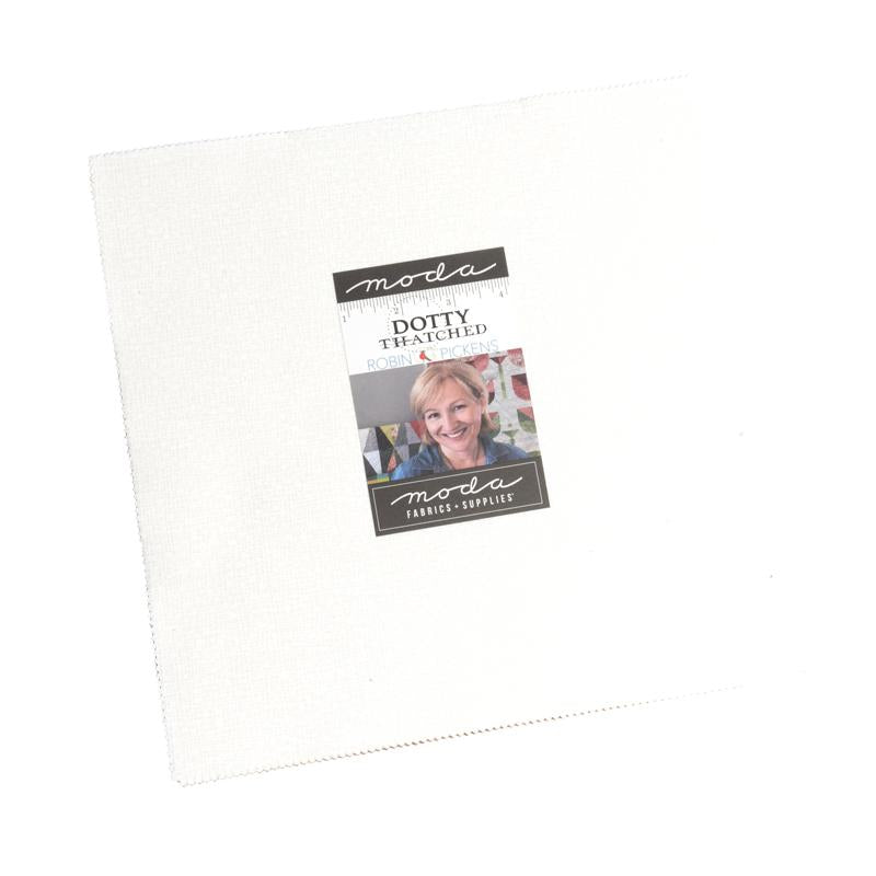Dotty Thatched 10" Squares Junior Layer Cake Robin Pickens Moda Cotton Fabric MD-48715LC