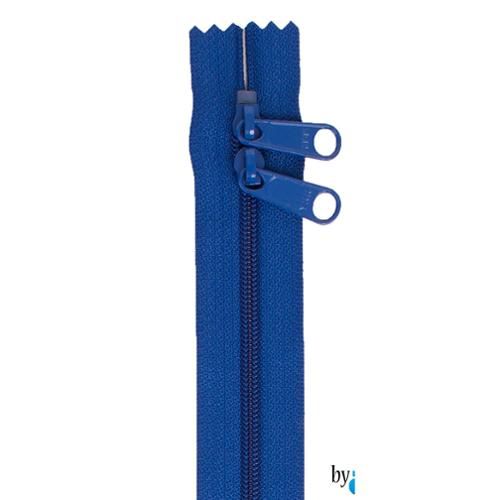 Double Slide Zipper Blast of Blue 30 inches By Annie's BYA-ZIP30-215