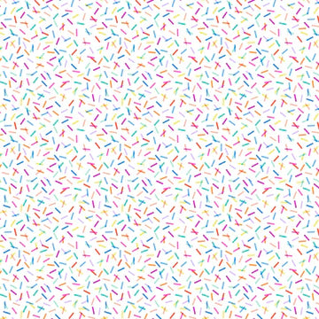 Dovetail Confetti White Multi Ghazal Razavi Figo Northcott Cotton Fabric