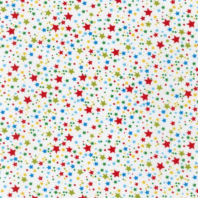 Dr Seuss How the Grinch Stole Christmas Stars Allover Multi Robert Kaufman Cotton Fabric RK-ADE-20282-205