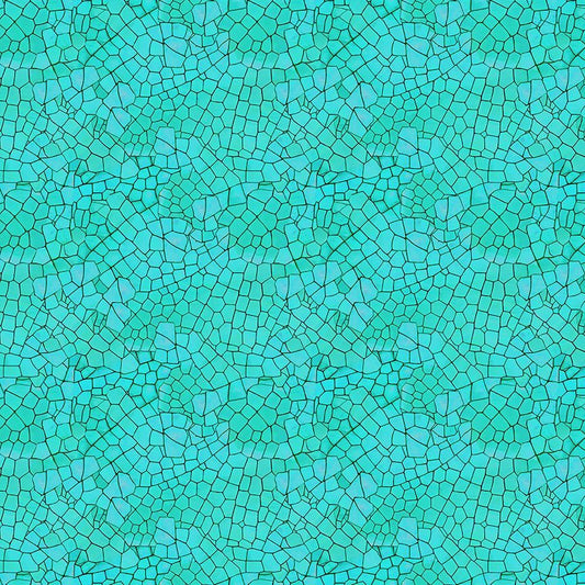 Dragonfly Illusion Marble Paving Stones Green Timeless Treasures Cotton Fabric TT-Nature-CD3210-Green