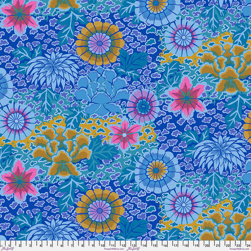Dream Blue Classics Kaffe Fassett Collective Free Spirit Cotton Fabric FS-PWGP148.BLUEX