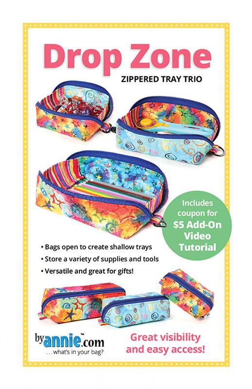 Drop Zone Bag Tote Pattern Annie Unrein Patterns By Annie's