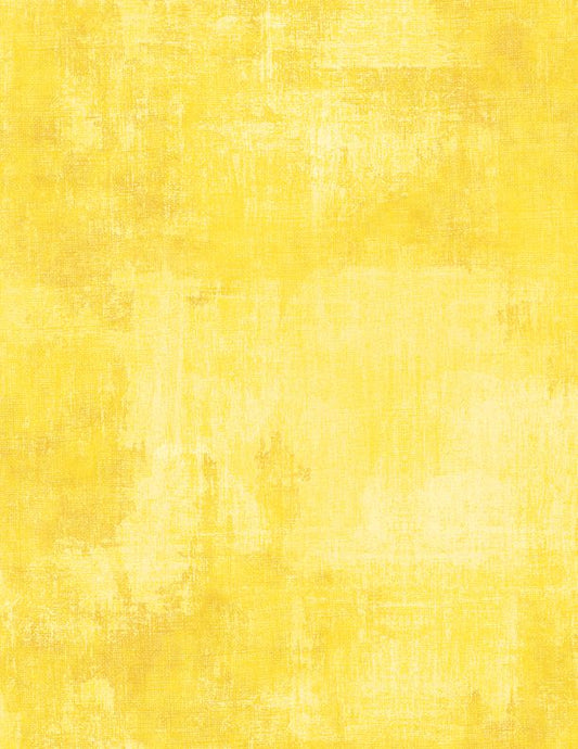 Dry Brush Bright Yellow Danhui Nai Wilmington Prints Cotton Fabric WP-1077-89205-550