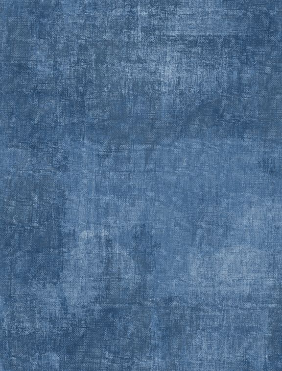 (SOLD PER BOLT) Dry Brush Denim Blue Danhui Nai Wilmington Prints Cotton Fabric WP-1077-89205-409-FB