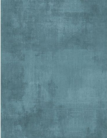 Dry Brush Teal Danhui Nai Wilmington Prints Cotton Fabric WP-1077-89205-407