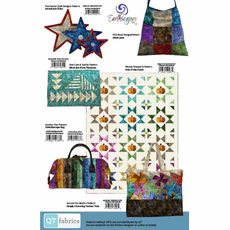 Earthscapes Quilt Top Triple Sidestep Dan Morris Quilting Treasures