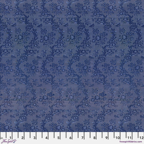 Eclectic Elements Indigo Palette Tapestry Indigo Tim Holtz Free Spirit Cotton Fabric FS-PWTH296.INDIGO