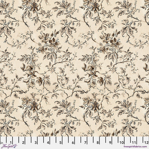 Eclectic Elements Neutral Palette Wallpaper Neutral Tim Holtz Free Spirit Cotton Fabric FS-PWTH257.NEUTRAL