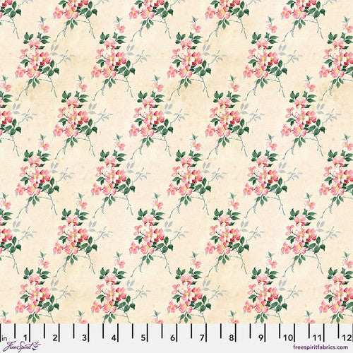 Eclectic Elements Pink Palette Wallpaper Pink Tim Holtz Free Spirit Cotton Fabric  FS-PWTH217.PINK