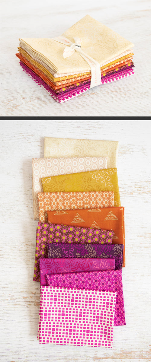 Elements PB & Jelly Fat Quarter Bundle 18"x21" 10pcs Art Gallery Fabrics Cotton Fabric AGF-CBEFQ436