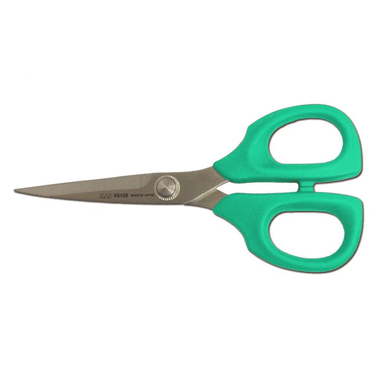 Embroidery Scissor 5.5'' Teal Green Kai Scissors V5135T