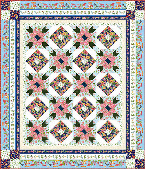 Enchanted Forest Beautiful Bouquet Henry Glass-FREE PATTERN