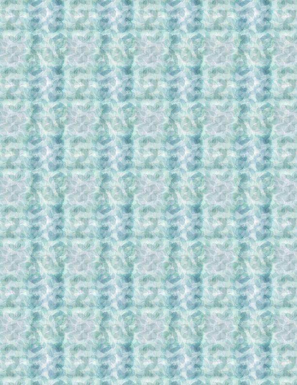 Enchantment Leafy Plaid Blue Stephanie Ryan Wilmington Prints Cotton Fabric WP-3039-13416-444