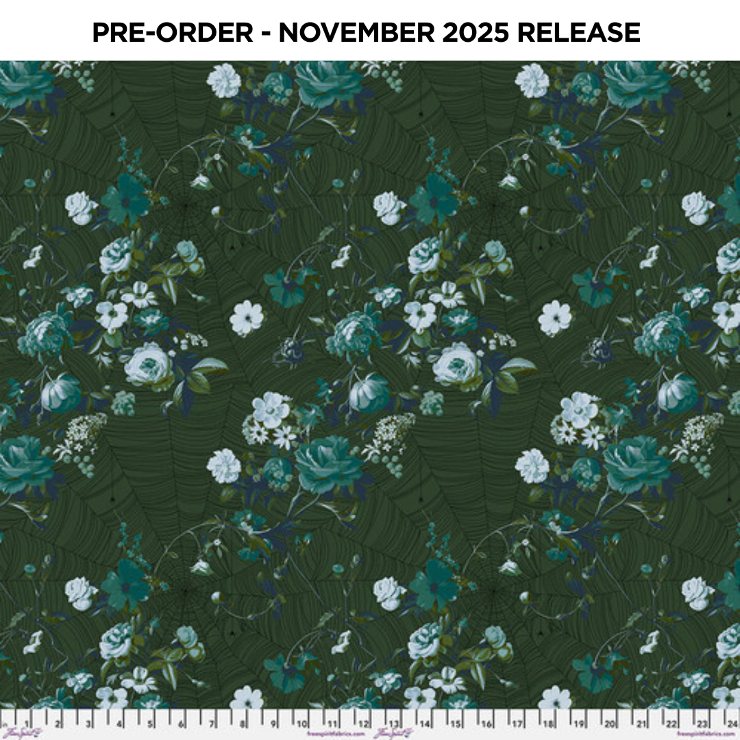 PRE-ORDER | NOV 2025 | Enrapture Vining Verdant Giucy Giuce Free Spirit Cotton Fabric FS-PWGG004.VERDANT