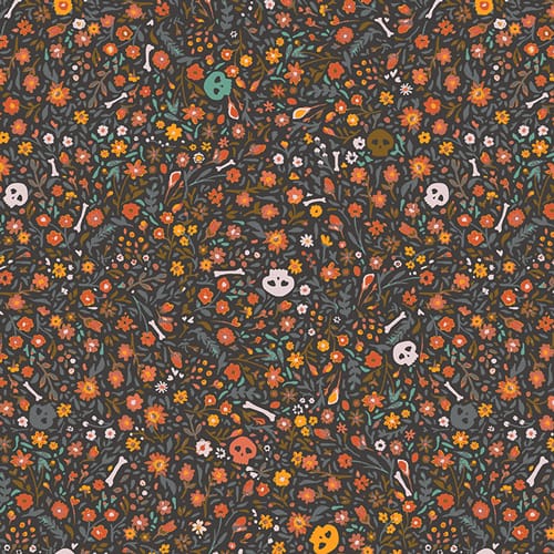 Enshadow Boneyard Ember Katarina Roccella Art Gallery Fabrics Cotton Fabric AGF-ENW-49403 | US Fabric Shop