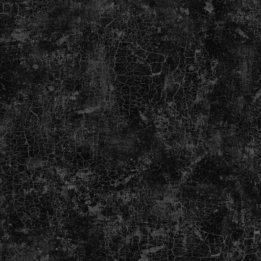 Essentials Basics Crackle Black Wilmington Prints Cotton Fabric WP-1077-89162-999