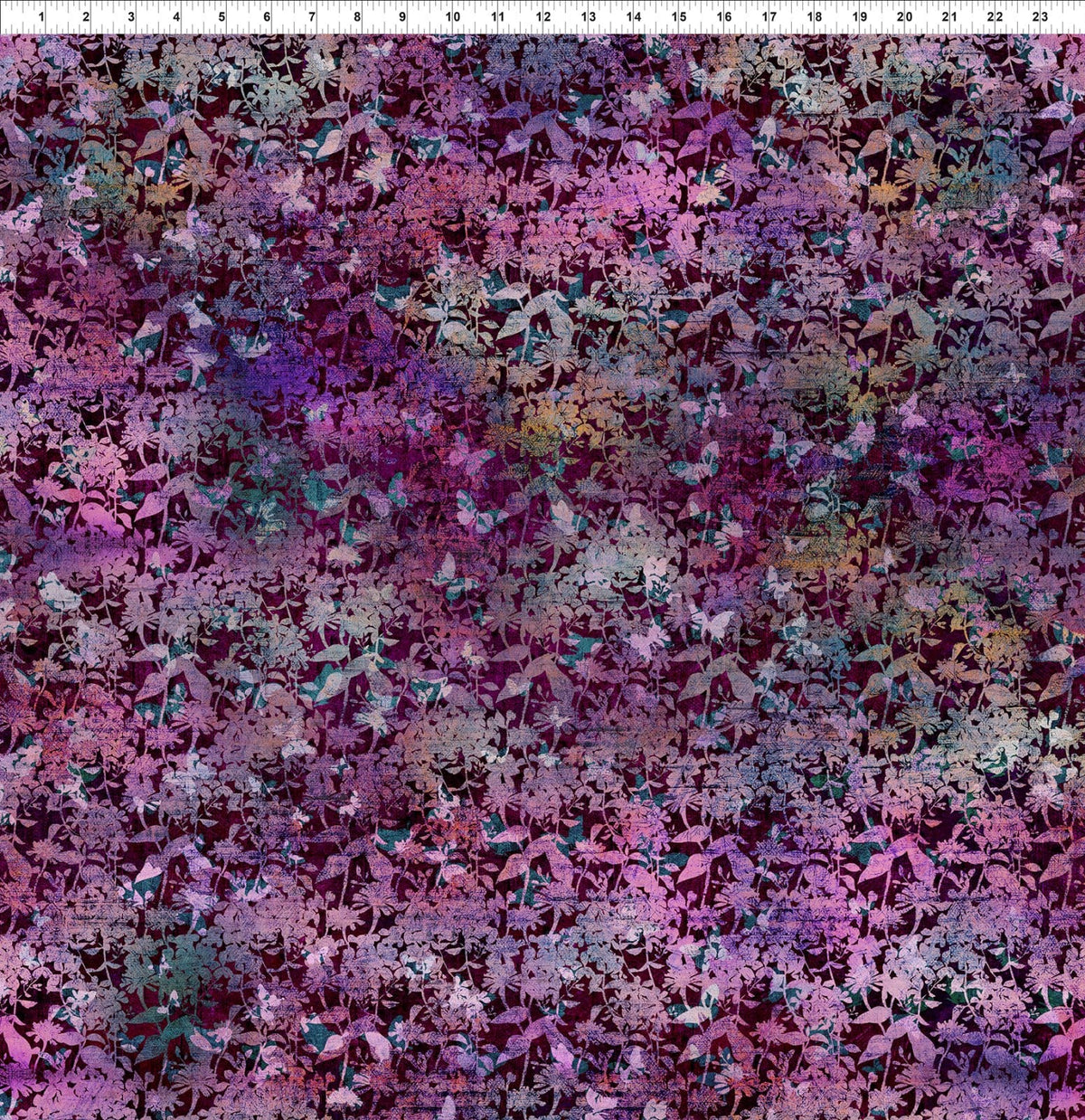 Evanescence Butterflies Magenta Purple Jason Yenter The Beginning Fabrics Cotton Fabric ITB-17EV-1 | US Fabric Shop