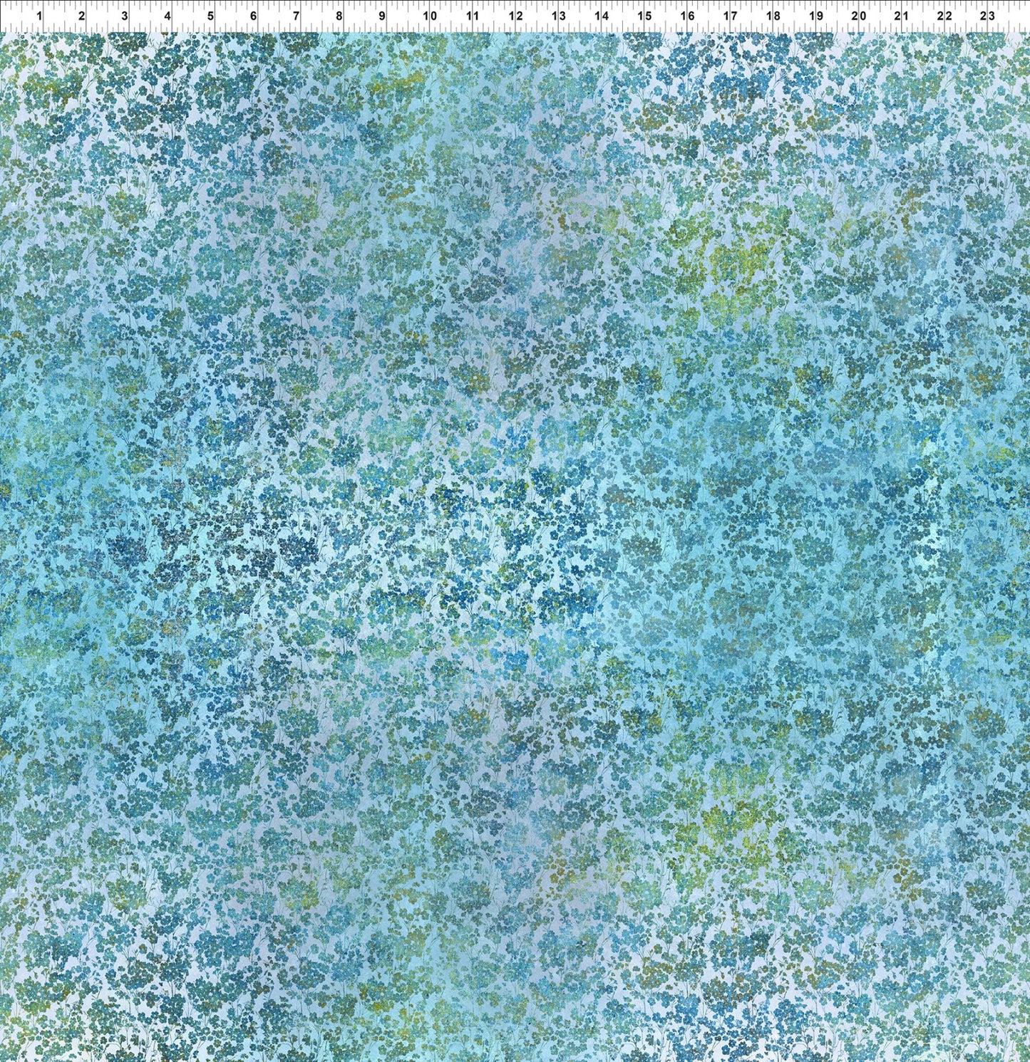 Evanescence Field Blue Jason Yenter The Beginning Fabrics Cotton Fabric ITB-15EV-1