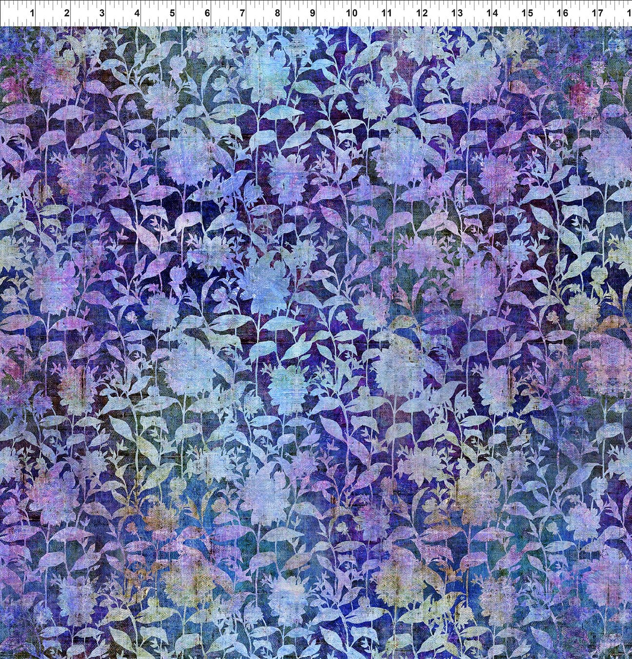 Evanescence Garden Purple Jason Yenter The Beginning Fabrics Cotton Fabric ITB-16EV-1 | US Fabric Shop