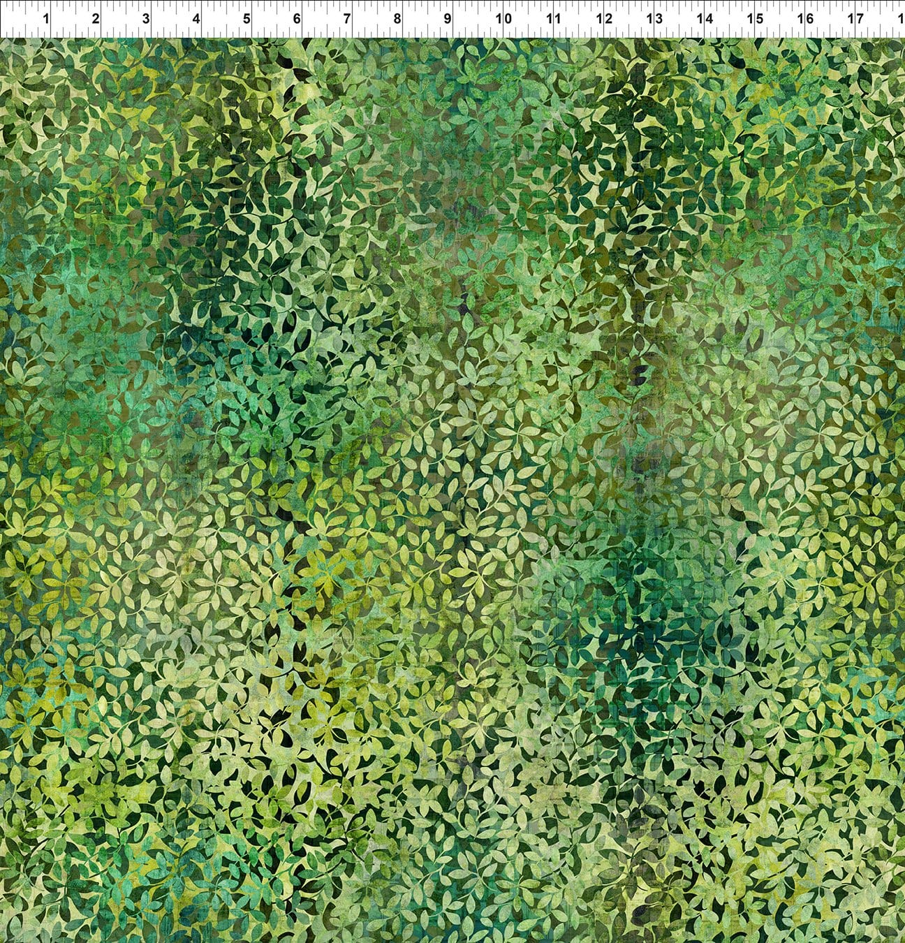 Evanescence Leaves Green Jason Yenter The Beginning Fabrics Cotton Fabric ITB-11EV-1 | US Fabric Shop