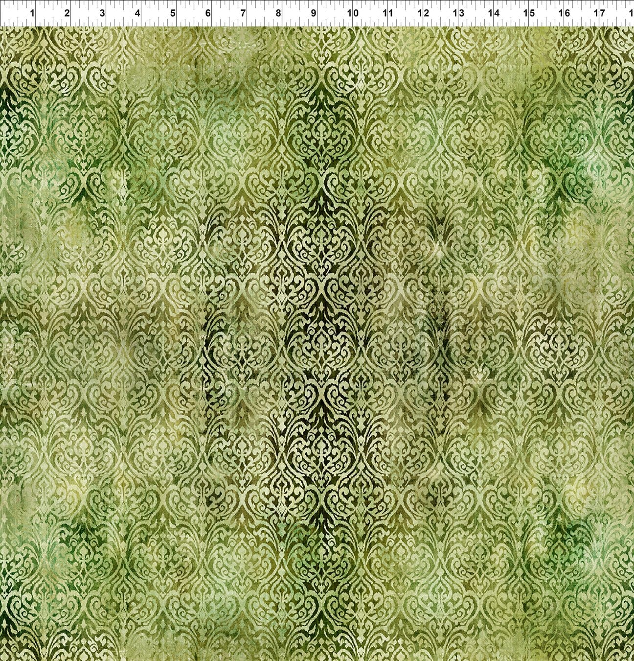 Evanescence Tapestry Green Jason Yenter The Beginning Fabrics Cotton Fabric ITB-9EV-1 | US Fabric Shop