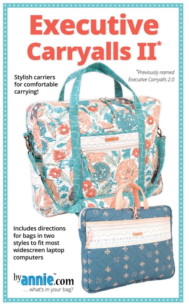 Executive Carryalls II By Annie's Bag Pattern BYA-110-2