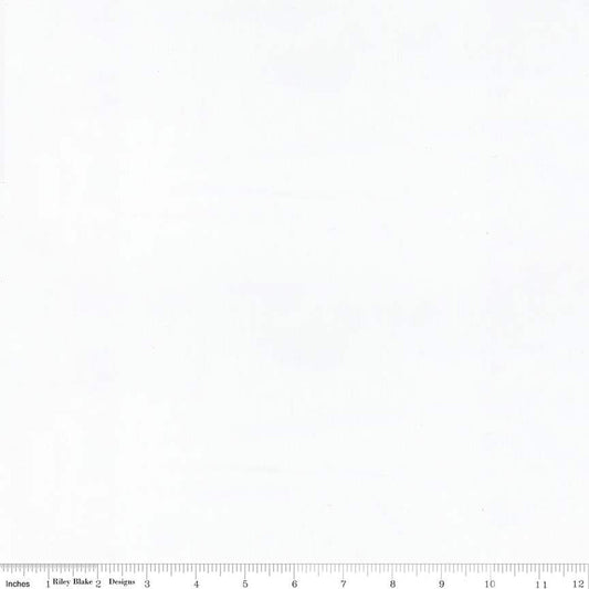 Expressions Batiks Hand-Dyes Basic Texture Blender Snow White Riley Blake Cotton Fabric RB-BT21000-111