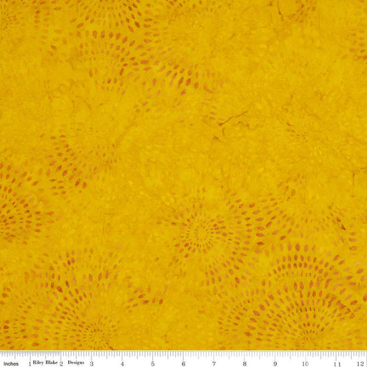 Expressions Batiks Tjaps Orange Juice Riley Blake Cotton Fabric RB-BTHH-1075