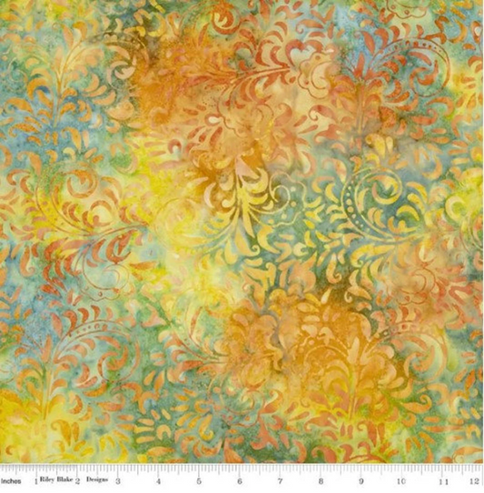 Expressions Batiks Tjaps Summer Multi Riley Blake Cotton Fabric RB-BTHH-1077