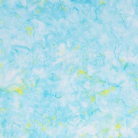 Expressions Batiks Hand-Dyes 108" Wide back Light Turquoise Green Multi Riley Blake Designs Cotton Fabric RB-BTWB-226