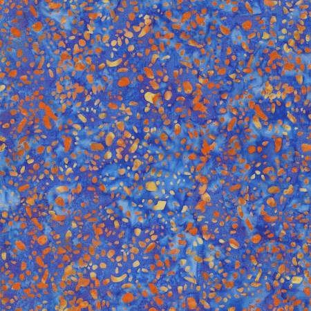 Expressions Batiks Terrazzo in Purple Outburst Blue Orange Riley Blake Designs Cotton Fabric RB-BT21800-186