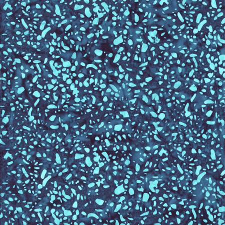 Expressions Batiks Terrazzo in Stone Blue Turquoise Riley Blake Designs Cotton Fabric RB-BT21800-297